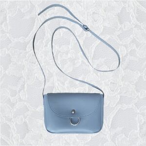 Elegant Blue Crossbody Bag